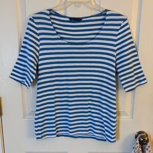 Marks & Spencer (M&S Collection) Striped Knit Top Size Large